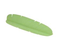 Paraspruzzi per Acqua per Lavello da, Elastico Riutilizzabile, in Foglia di Banana, Paraspruzzi per Lavello da, per Lavare Piatti, Verdure, Verde (GREEN)