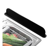 Paraspruzzi Per Lavello - Barriera Anti-acqua In Silicone | Deflettore Universale Per Da 49 Cm | Protezione Impermeabile Per Per Cucina, Lavellos, Appartamento Ed Esterno | Tappetino Fe