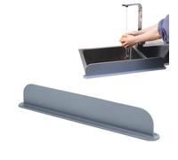 Paraspruzzi per lavello da cucina, 52 cm, extra lungo, in silicone, con ventosa, impermeabile, riutilizzabile, per lavare i piatti