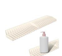 Paraspruzzi per lavello da cucina, lungo, per rubinetto della cucina, paraspruzzi, paraspruzzi per lavello in silicone, tappetino raccogli acqua, pieghevole, 33 x 7,6 cm, rubinetto antiscivolo Splash