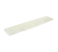 Paraspruzzi per lavello da cucina, pieghevole, protezione contro gli schizzi d'acqua, in silicone, 57 x 12 cm, tappetino drenante per cucina, bagno, lavanderia, fattoria