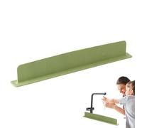 Paraspruzzi per lavello, tappo antispruzzo per lavello, rubinetto in silicone, protezione contro gli schizzi per lavelli da cucina, , barriera per piano di lavoro per la manutenzione, l'igiene
