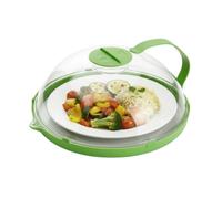 Paraspruzzi per microonde con vaporizzatore d'acqua | Copertura resistente al calore per alimenti, snack, preparazione dei pasti, zuppa, burro avanzato