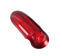 Paraspruzzi per moto Per accessori Per Scrambler Ruota anteriore per parafango paraspruzzi Per moto alto o basso(Rosso)