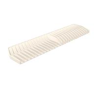 Paraspruzzi per rubinetto della cucina, paraspruzzi per lavello | Tappetino raccogli acqua per rubinetto in silicone | Scolapiatti da cucina pieghevole 33 x 7,6 cm | Rubinetto antiscivolo paraspruzzi