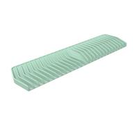 Paraspruzzi per rubinetto della cucina, paraspruzzi per lavello | Tappetino raccogli acqua per rubinetto in silicone | Scolapiatti da cucina pieghevole 33 x 7,6 cm | Rubinetto antiscivolo paraspruzzi