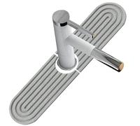 Paraspruzzi per rubinetto della cucina, tappetino protettivo assorbente per lavandino, vassoio raccogli | Tappetino riutilizzabile per fango, protezione durevole per il piano di lavoro del bagno