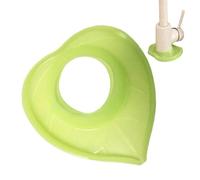 Paraspruzzi per rubinetto, paraspruzzi per rubinetto del | vassoio raccoglitori con manico a forma di cuore | protezione per lavello, tappetino di drenaggio coppia