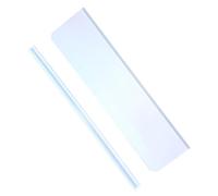 Paraspruzzi per WC, 25,4 x 10 cm, deflettore urina, idrofobo ad alta densità, deflettore per bagno, appartamento, dormitorio, servizi igienici pubblici, paraspruzzi
