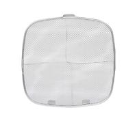 Paraspruzzi pieghevole, paraspruzzi in silicone, in acciaio, anti-schizzi, schermo di ricambio per friggitrice ad aria per mantenere tutto pulito intorno al piano di lavoro