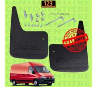 Paraspruzzi Sporco Coppia Set Anteriore Fiat Ducato 244 Nero 50900792