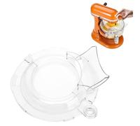 Paraspruzzi trasparente per accessori Kitchen aid, ricambio per Kitchen Aid 4.5-5 QT Stand Mixer, ciotola paraspruzzi perfetta per Kitchen Aid ciotola in acciaio inox