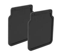 Paraspruzzi universale in gomma, 23 x 20 cm, nero, per roulotte, rimorchi auto