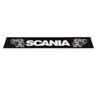 Paraspruzzo Lungo Posteriore in Gomma per Camion SCANIA 240x35 cm Nero