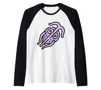 Parassita da laboratorio di microbiologia Giardia Giardiasis Maglia con Maniche Raglan
