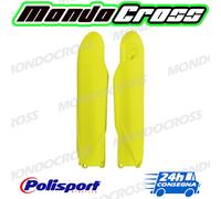 Parasteli forcella POLISPORT giallo fluo YAMAHA YZ F YZF 450 2016 (16)
