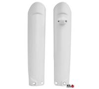 PARASTELI FORCELLE KTM 250 EXC 2003-2007 POLISPORT P8399000005 BIANCO