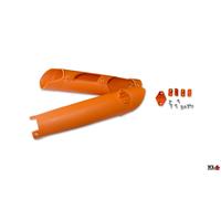 PARASTELI FORCELLE KTM EXC-F 450 2008-2015 UFO PLAST KT04002#127