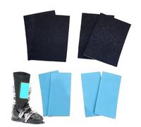 Parastinchi - 8 pezzi adesivo rinforzato | protezione Tibiale | per allenamento, snowboard, attività invernale, sci, sport d'avventura, viaggi, attività all'aperto, competizione