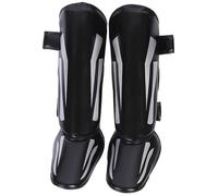 Parastinchi Da Boxe, Parastinchi Muay Thai Protezioni Per Le Gambe Extra Spesse E Regolabili Con Protezione Del Collo Del Piede Protezioni Per Piede Per Arti Marziali Thai Boxe A,S