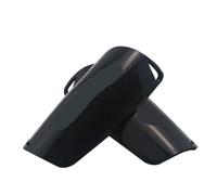 Parastinchi da calcio, ginocchiere sportive, manicotto for polpaccio, calzino di supporto for le gambe, parastinchi a compressione for adulti per uomo, donna(Black-1 Pair Shin Pads,M)