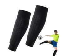 Parastinchi da Calcio - Manicotti a compressione per polpacci a d'ape | di protezione Tibia a maniche a compressione per Mollet a d'ape