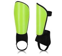 Parastinchi da calcio, manicotti for parastinchi, cuscinetti in EVA for giochi di, riduzione degli urti, protezione for le gambe for bambini, giovani e adulti Per Calcio(Green,XL)