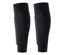 Parastinchi da calcio - Parastinchi a d'ape Manicotto di compressione per polpaccio, supporto per stecca di tibia, di compressione del polpaccio, parastinchi, equipaggiamento di protezione