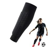 Parastinchi da calcio, parastinchi a d'ape Manicotto di compressione per polpaccio, supporto per stecca per tibia, cuscinetti per parastinchi traspiranti per polpaccio per calcio di footba