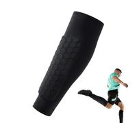 Parastinchi da calcio | parastinchi a d'ape Manicotto di compressione per polpaccio, supporto per stecca per tibia, cuscinetti per parastinchi traspiranti per polpaccio per calcio di footba