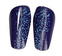 Parastinchi da calcio, parastinchi da calcio per uomini e donne, parastinchi protettivi leggeri in PE con design aderente, protezione per il polpaccio per partite e allenamenti di (M)