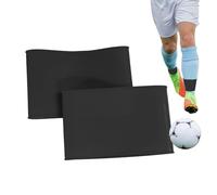 Parastinchi da calcio - Parastinchi leggeri - Supporti per parastinchi da calcio - Cinghie fisse per leggings da calcio, cinghie fisse in morbido silicone, parastinchi leggeri
