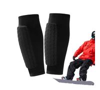 Parastinchi da sci per uomo | per la protezione delle gambe dello snowboard | Muffa a compressione del polpaccio da sci | Per Snowboarder Piloti di pistole principianti professionisti di