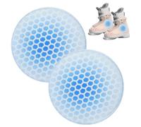 Parastinchi da sci, rotonda autoadesiva con assorbimento degli urti, imbottiture di protezione per stinchi da sci, per baseball, calcio, campo, snowboard, hockey, boxe ecc. Pratico e così
