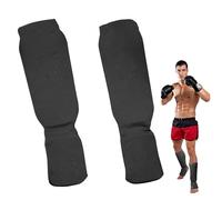 Parastinchi per boxe, MMA, Muay Thai, allenamento sul collo del piede, protezione per le gambe per combattimento, kickboxing, karate, arti marziali, taekwondo, BJJ, thai, MMA, kickboxing