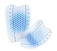 Parastinchi per sci, cuscino in gel - 2 pezzi, protezione ammortizzante, scarponi da sci in gel per snowboard, per sport da neve, corsa, protezione per alleviare il carico per bambini, adolescenti