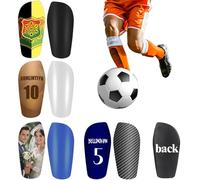 Parastinchi personalizzati da calcio, parastinchi personalizzati, parastinchi protettivi per partite di calcio, regalo per calcio, protezione sportiva da calcio, attrezzatura essenziale per i