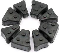 Parastrappi per Yamaha XT 660 x, XT550, XT600, XTZ600, MT03, Virago 250 -4 PEZZI