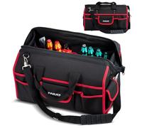 PARAT Borsa porta attrezzi Basic Tool Softbag M – 25 l, 33 scomparti, nylon, tracolla e maniglie