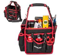 PARAT Basic Tool Softbag S 5990841991 - Borsa con 21 scomparti, 2 tasche per accessori, tasca con cerniera, borsa a tracolla in nylon