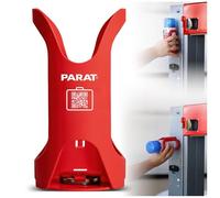 PARAT PARA-X Magnetic Can Holder | Porta lattine per bombolette spray con diametro di 65 mm | Supporto magnetico per officina, auto e carrello degli attrezzi | Robusto supporto in plastica di colore
