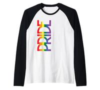 Parata del Gay Pride Diritti LGBTQ Maglia con Maniche Raglan