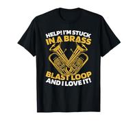 Parata Fanfara - Brassband Marcia Banda Musicale Tuba Maglietta