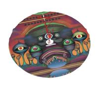 Parata pietrificante stampata peluche poliestere albero gonna 30 pollici per la decorazione di vacanza, morbido ornamento di Natale Mat