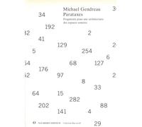 Parataxes: Fragments pour une architecture des espaces sonores