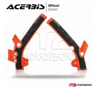 PARATELAIO COPRITELAIO ACERBIS X-GRIP ARANCIONE 016 KTM SX 85 2013 - 2017