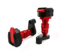 Paratelaio Crash Coprimotore CNC Per Moto, Slider Telaio, Protezione Carenatura, Protezione Antiurto Per Per CBR500R, Per CBR500 R, Per CBR 500 R 2013-2021 Protezione Telaio(ROSSO,2013-2016)