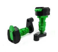 Paratelaio Crash Coprimotore CNC Per Moto, Slider Telaio, Protezione Carenatura, Protezione Antiurto Per Per CBR500R, Per CBR500 R, Per CBR 500 R 2013-2021 Protezione Telaio(VERDE,2013-2016)