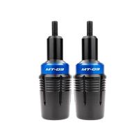 Paratelaio Crash Protezione Anticaduta Per Moto Per Yamaha MT 03 09 07 MT09 MT03 MT07 MT-09/SP MT-03 2014-2025 Slider Telaio Protezione Antiurto Protezione Telaio(BLU,X-2)