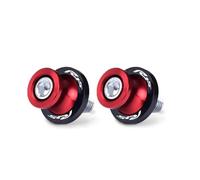 Paratelaio Crash Vite Per Cavalletto Forcellone Per Yamaha YZF-R15 YZFR15 YZF R15 V3 V4 2013-2022, Cursori Per Cavalletto Protezione Telaio(ROSSO)